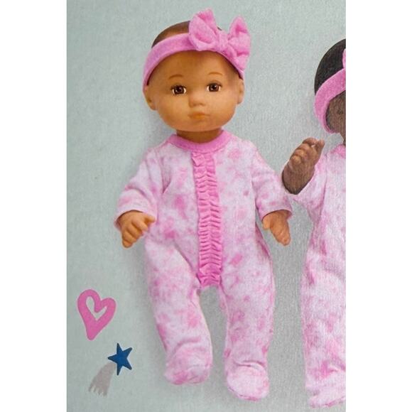 American Girl Little Bitty Baby Doll 7.75" Brown Hair & Eyes PJ Sleeper Box New - Picture 9 of 11